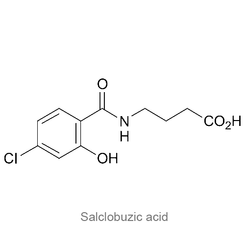 Структурная формула Салклобузовая кислота