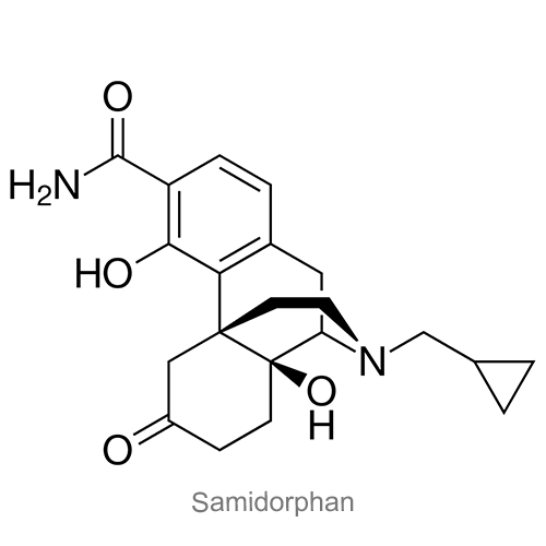 Структурная формула Самидорфан