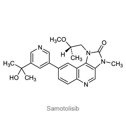 Структурная формула Самотолисиб