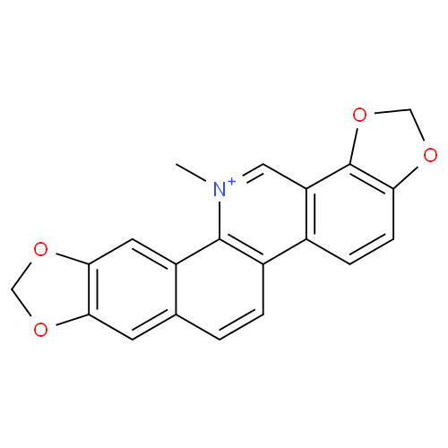 Сангвинарин структурная формула