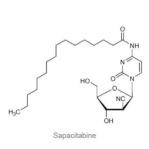 Структурная формула Сапацитабин