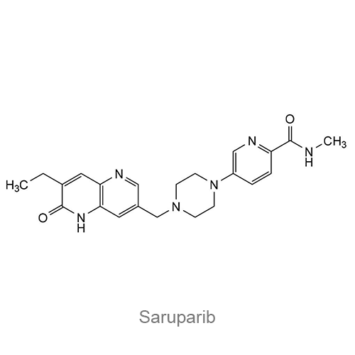 Структурная формула Сарупариб
