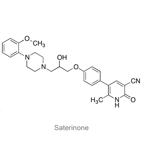 Структурная формула Сатеринон
