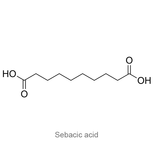 Себациновая кислота структурная формула