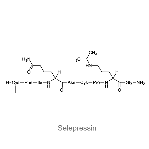 Структурная формула Селепрессин