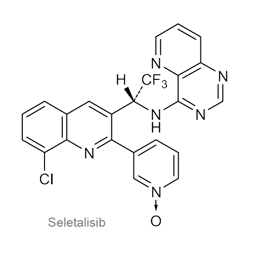 Структурная формула Селеталисиб