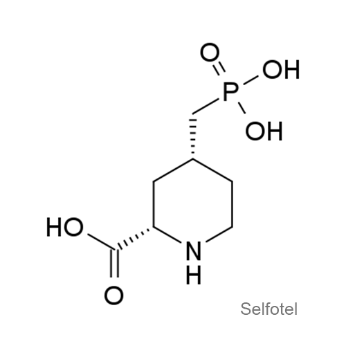 Структурная формула Селфотел