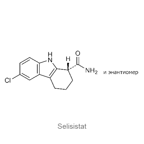 Структурная формула Селисистат