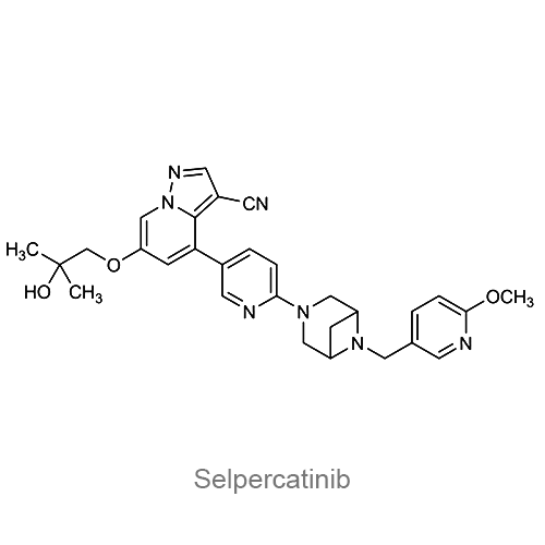 Селперкатиниб структурная формула