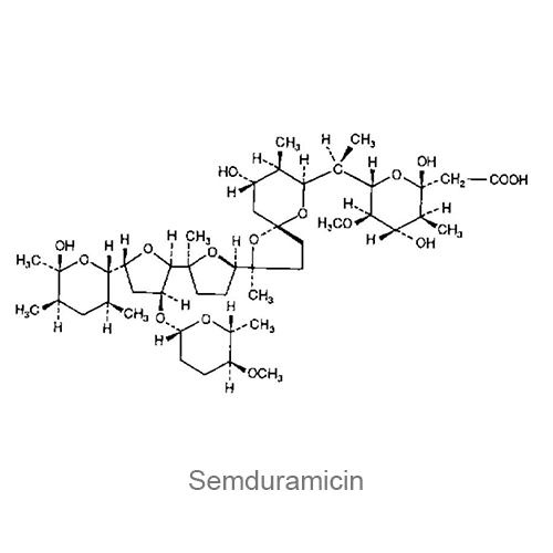 Семдурамицин структурная формула
