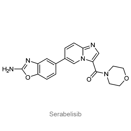 Структурная формула Серабелисиб