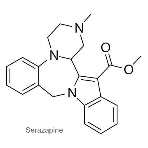 Структурная формула Серазапин