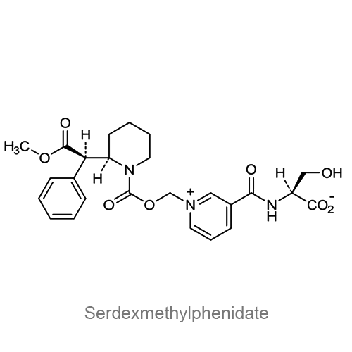 Структурная формула Сердексметилфенидат