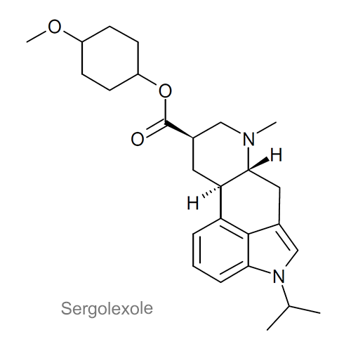Структурная формула Серголексол