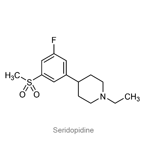 Структурная формула Серидопидин