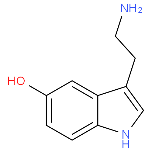 Структурная формула Серотонин