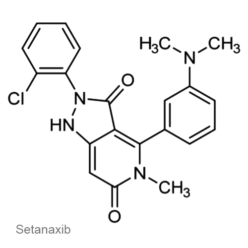 Структурная формула Сетанаксиб