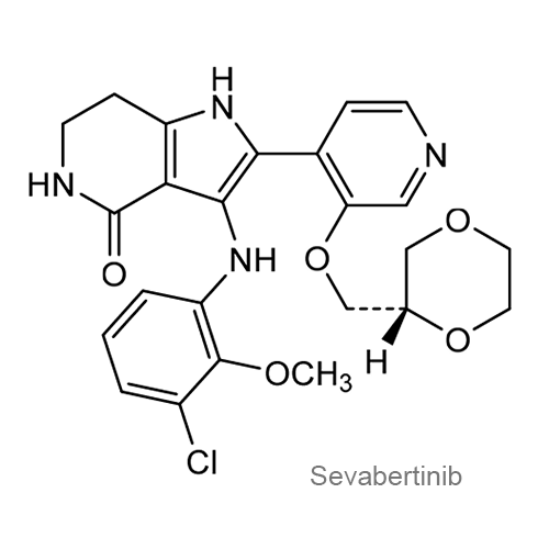 Структурная формула Севабертиниб