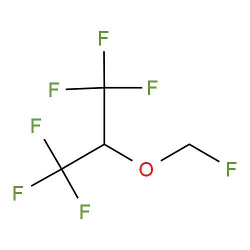 Структурная формула Севофлуран