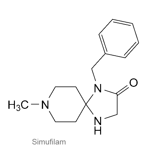 Структурная формула Симуфилам