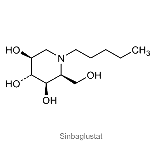 Структурная формула Синбаглустат