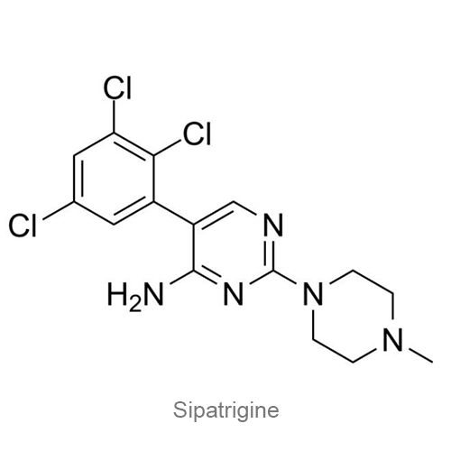 Структурная формула Сипатригин