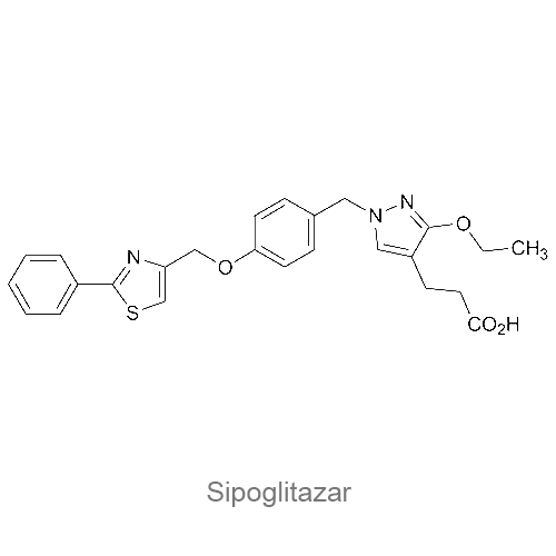 Структурная формула Сипоглитазар