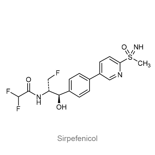 Структурная формула Сирпефеникол