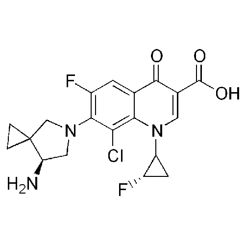 Ситафлоксацин структурная формула