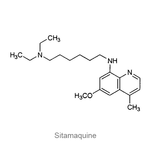 Структурная формула Ситамахин