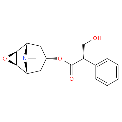 Скополамин структурная формула