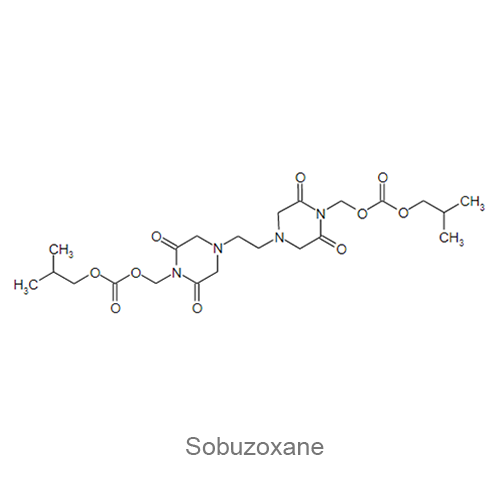 Структурная формула Собузоксан
