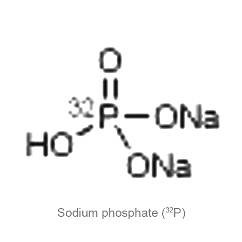 Структурная формула Натрия фосфат (<sup>32</sup>P)