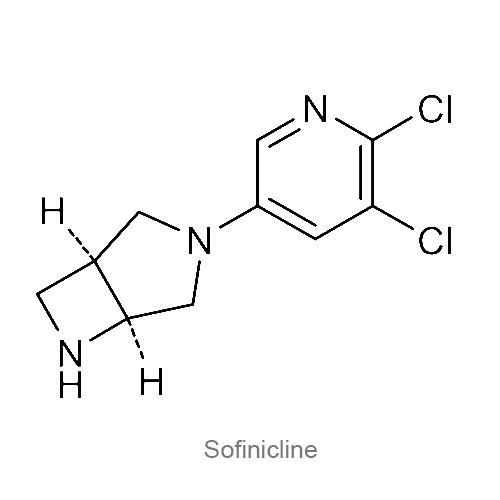Структурная формула Софиниклин