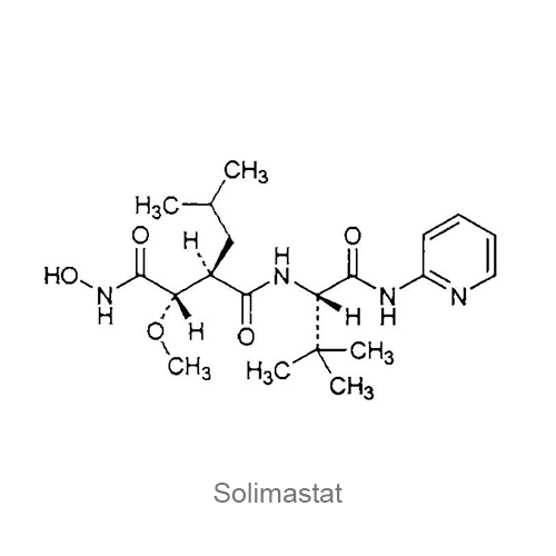 Структурная формула Солимастат