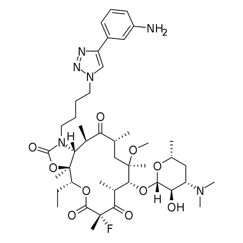 Структурная формула Солитромицин