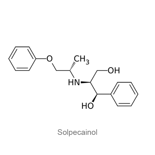 Структурная формула Солпекаинол