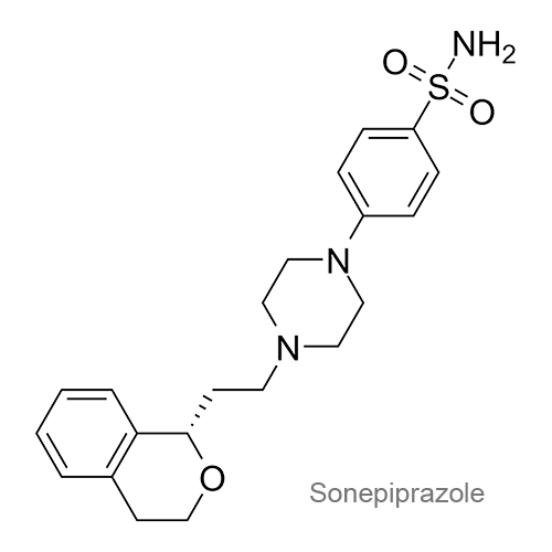 Структурная формула Сонепипразол