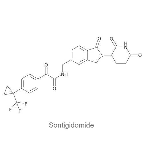 Сонтигидомид структура