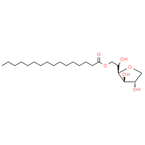 Сорбитан монопальмитат структурная формула