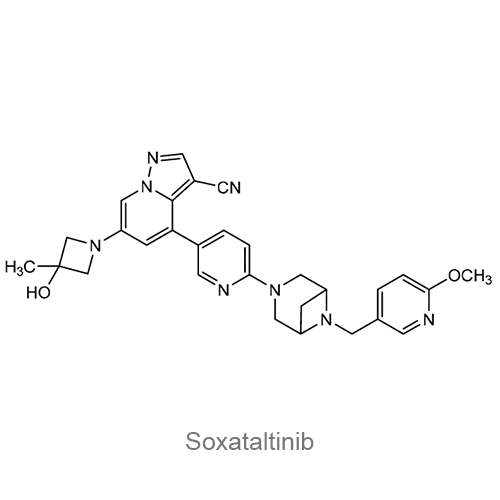 Структурная формула Соксаталтиниб