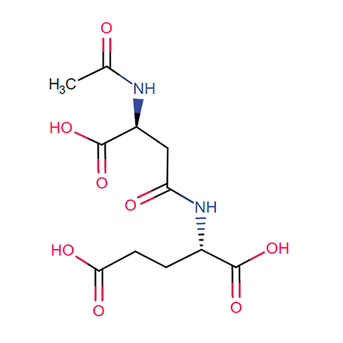 Структурная формула Спаглуминовая кислота