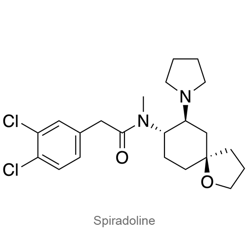Структурная формула Спирадолин