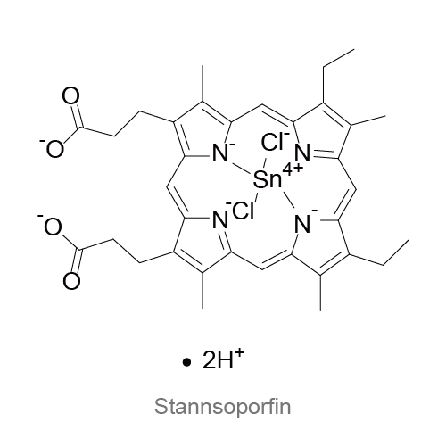 Структурная формула Станнсопорфин