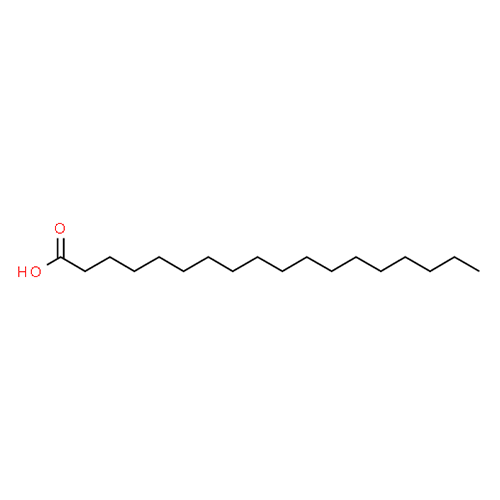 Стеариновая кислота структурная формула