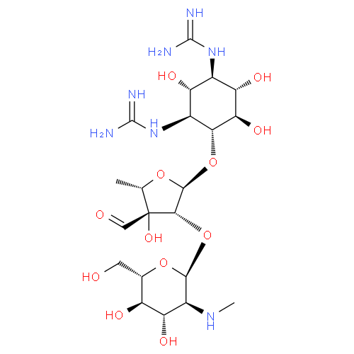 Стрептомицин структурная формула