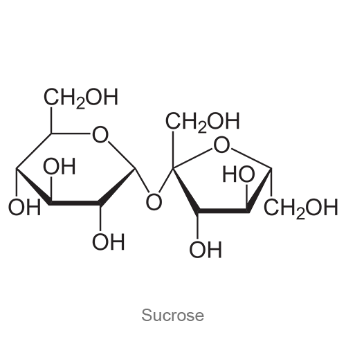 Сахароза структурная формула