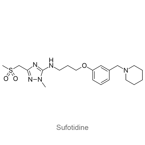 Структурная формула Суфотидин