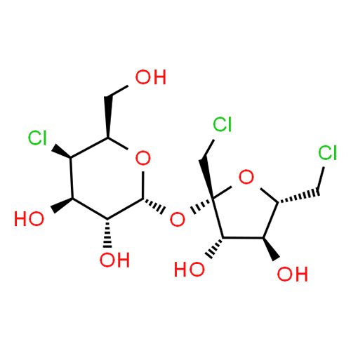 Сукралоза структурная формула
