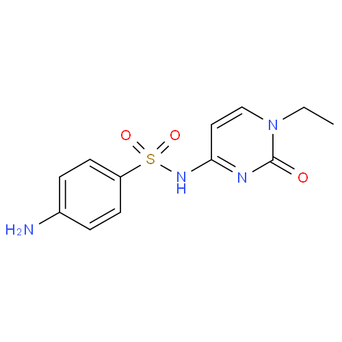 Сульфацитин структурная формула